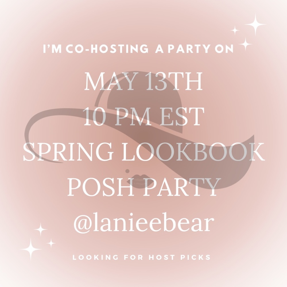 I’M HOSTING A POSH PARTY